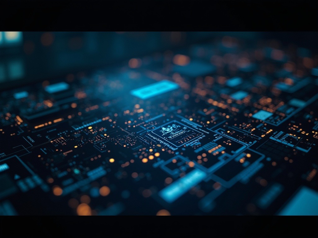 Representación del modelo DeepSeek V4 IA mostrando su arquitectura avanzada y capacidades multimodales en un entorno tecnológico innovador