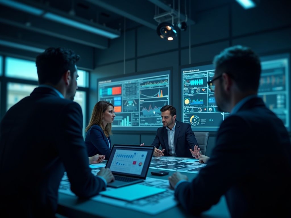 Profesionales realizando fact checking en España en un entorno corporativo con software y herramientas de verificación de datos