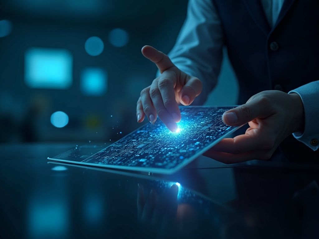 Representación ultrarrealista de Google IA en salud enfrentando riesgos en diagnósticos clínicos con luz cinematográfica y texturas nítidas