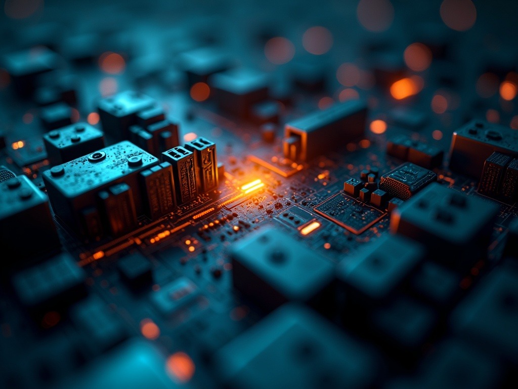 Imagen macro detallada que muestra un sistema complejo detenido por ayuda negativa, con enfoque en bloqueos y gestión estratégica de crisis