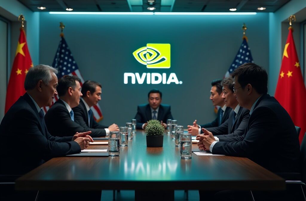 La innovación con chips de inteligencia artificial Nvidia y su impacto en el mercado global