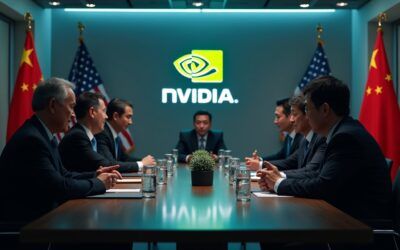 La innovación con chips de inteligencia artificial Nvidia y su impacto en el mercado global