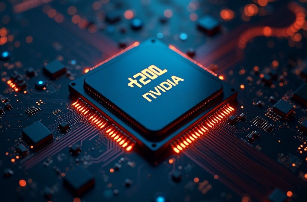 Los chips Nvidia para inteligencia artificial y su impacto en la competitividad empresarial mundial