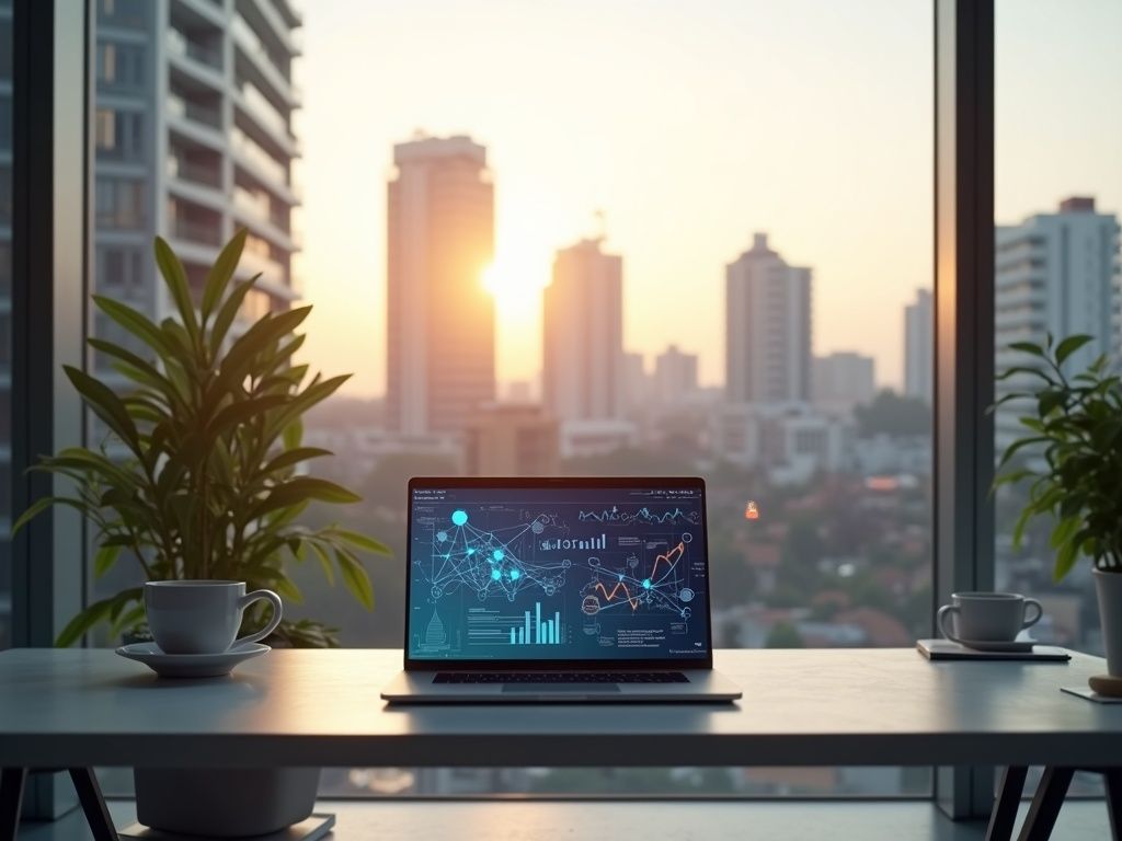 Oficina de consultoría moderna en Sabadell con automatización y tecnología eficiente.