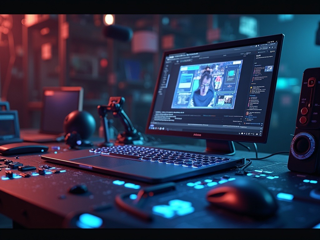 Representación ultra realista de la hoja de ruta de inteligencia artificial de YouTube para 2025 y 2026 mostrando herramientas avanzadas y protección de contenido