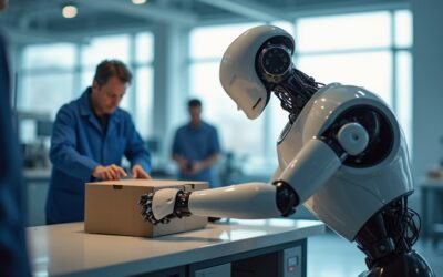 Robots con IA: Revolución en la Producción Industrial