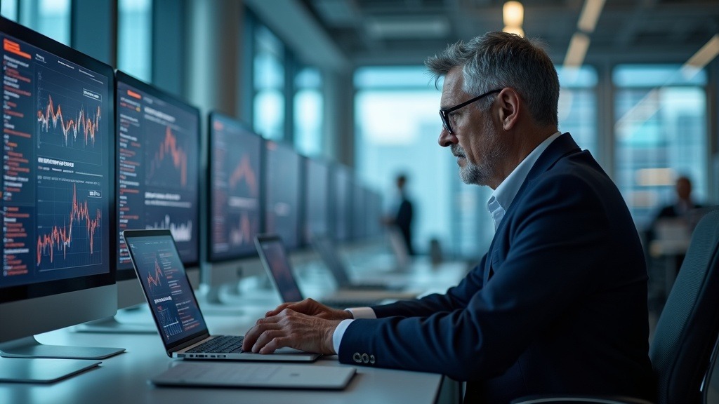 Visualización de inteligencia artificial en ciberseguridad detectando vulnerabilidades