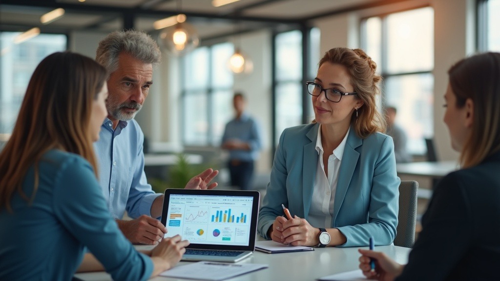 Gráfica de empresas españolas implementando inteligencia artificial