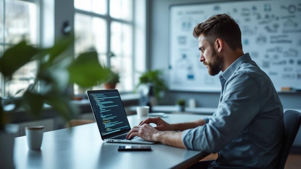 Interfaz de Claude Code mostrando automatización de tareas sin necesidad de programar